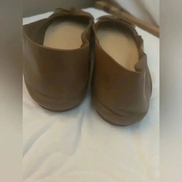Alexandre Birman The Clarita Leather Knot Ballerina Flats in Brown Size 11.5 - Picture 6 of 10